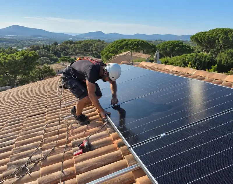 Installateur panneaux solaires Saint-Jean-la-Bussière — pose photovoltaïque sur toiture